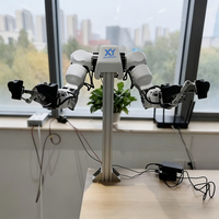 Robot collaboratif open source à double bras 14 DOF, bras robotiques 7 DOF, robot de recherche ROS2 pour l'IA, l'assemblage de précision et l'éducation
