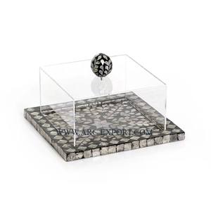 Soporte para servir pasteles de diseño antiguo hecho a mano de Madre de perla soporte para pastel de mesa para pastel de fiesta de boda soporte para servir dulce - Product Image 2