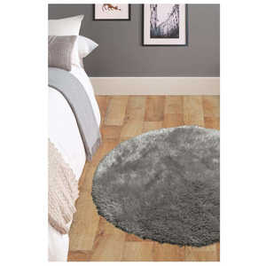 Ensemble de tapis d'intérieur moelleux et lavable gris SA-04 - Product Image 2