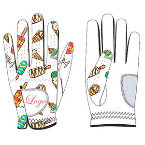 Produit de qualité supérieure Vêtements de sport Meilleure vente Gants de golf à la main Logo personnalisé Gants en cuir Cabretta durables de qualité supérieure élégants - Product Image 5