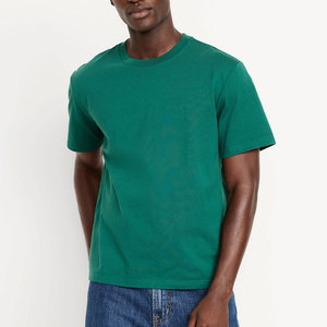 Camiseta de Algodón 100% para Hombre, Camiseta Informal Cómoda de Talla Grande, Camiseta de Manga Corta para Hombre - Product Image 5