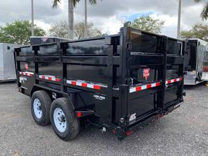 Remolque volquete de servicio pesado 7X 14 con nueva condición hidráulica para uso agrícola a la venta - Product Image 3