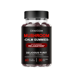 귀 맞춤형 유기농 버섯 구미 성인용 Nootropic 두뇌 보충 및 메모리 부스터 2 일 2 년 유통 기한 - Product Image 1