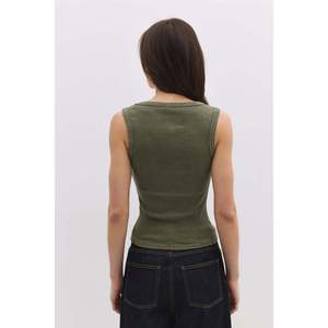 Blusa de Algodón 100% con Cuello Redondo, Manga Larga y Detalles de Ojales Lavados - Product Image 5