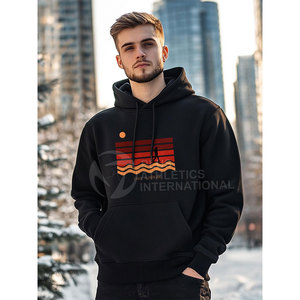 Sudaderas Deportivas Básicas de Primera Calidad para Hombre, Mezcla de Poliéster, Tejido de Secado Rápido para Entrenamiento en Gimnasio, Sudaderas Personalizadas para Hombre - Product Image 2