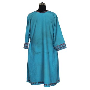 Robe tribale vintage brodée, robe afghane brodée à la main pour femmes, robe bohème vintage banjara baluchi, la meilleure - Product Image 6