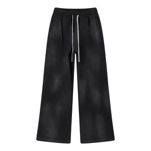 Survêtements pour hommes de haute qualité, brodés, décontractés, coupe régulière, légers, en tissu French Terry respirant, écologiques, en coton personnalisé - Product Image 5