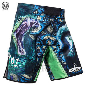 Pantalones Cortos de Boxeo para Hombre con Estampado Personalizado de Nuevo Estilo / Pantalones Cortos Transpirables para MMA / Pantalones Cortos de Boxeo Personalizados. - Product Image 3