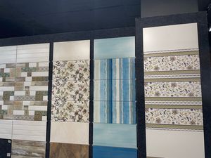 300x600mm Baño de lujo Ducha Decoración 3D Azulejos de pared de cerámica Nuevos diseños con calidad de grado AAA DE LA India - Product Image 2