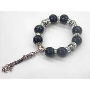 Mode perlée mauvais œil pour bracelet - Product Image 1