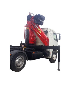 รถเครนไฮดรอลิกแบบพับได้รุ่น Z บูมไฮดรอลิกพร้อมเศษเหล็กความจุ5ตันขณะโหลดสูง - Product Image 3