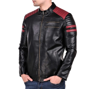 Chaqueta de cuero de invierno de alta calidad para hombre, impermeable, de talla grande, precio al por mayor - Product Image 5