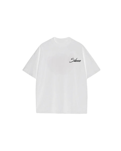 เสื้อยืดผู้ชายสไตล์เรโทรสุดฮิต ผ้าฝ้าย 100% คุณภาพสูง พิมพ์ลายโลโก้ตามสั่ง ทรงหลวม สไตล์สตรีท พร้อมดีไซน์สั่งทำพิเศษ ผ้าหนา GSM สูง - Product Image 4