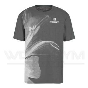 เสื้อยืดผู้ชายแบบแห้งเร็วเสื้อแขนสั้นผ้าโพลีเอสเตอร์ออกแบบโลโก้ได้ตามที่ต้องการ - Product Image 5