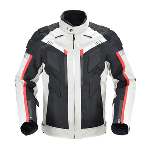 Chaqueta de Motocicleta para Hombre, Chaqueta Textil para Motocicleta, Cardura, para Carreras, Aprobada para Motociclistas, Impermeable, para Todo Clima - Product Image 1