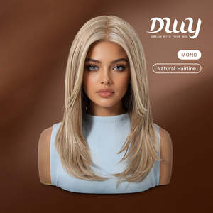 Isolde-DWY 18-Inch Glueless Lace Front Synthetic <b>Wig</b> High Quality Heat Resistant Fiber 32 Inches Stretched Layered Transparent - Product Image 2