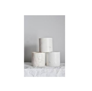 Pots et tables à plantes en marbre 100 %, décoration, finition de qualité supérieure, pot à fleurs en marbre fait à la main, fabricant professionnel - Product Image 6