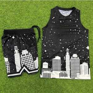 Unisex High Quality Customizable Basketball Uniform Breathable Plus Size Sets Summer Printed Basketball Jersey - Product Image 4