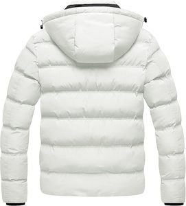 Veste matelassée pour homme, parka d'hiver imperméable, veste chaude et épaisse pour le ski - Product Image 2