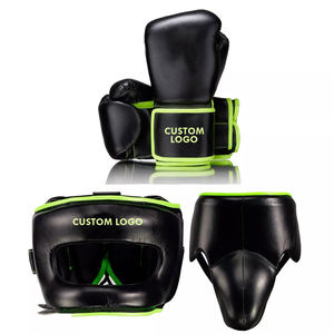 Conjuntos de Boxeo Personalizados de Primera Calidad, Cuero Genuino, Marca FIGHT CAGE GEARS, Servicio OEM/ODM, Reforzados y Resistentes - Product Image 1