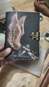 ธีมงานฝีมือแม่มดแบบสั่งทำลายนูนวารสารมีสีธรรมชาติจำหน่ายเพื่อขายต่อและยังให้ของขวัญและส่งเสริมการขาย - Product Image 3