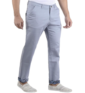 Prix usine Offre Spéciale pantalons en coton léger pour hommes 100% tissu tricoté avec logo de conception personnalisée pour l'été hiver automne - Product Image 2
