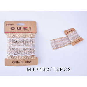 Cinturón Lin-en 6cm * 1M 12u/c Adornos Categoría de producto - Product Image 1