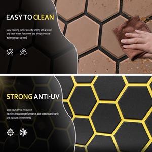 HEROES Hexagon High Density Crash Proof EVA Foam Sheet Flooring  Customized Non-slip EVA Deck Cover Flooring - Product Image 3