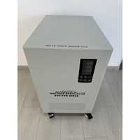 Stabilisateur de tension de précision 40 KVA monophasé 220 V de type servo, AVR entièrement en cuivre pour laboratoire