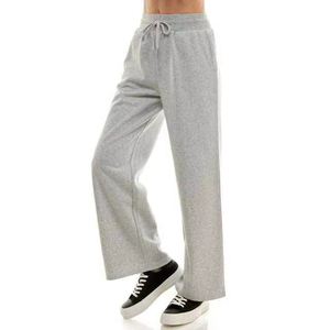 Pantalons de survêtement à jambes larges pour femmes, taille haute, tissu polaire chaud d'hiver, style décontracté confortable, tendance, doux, bas décontractés - Product Image 6