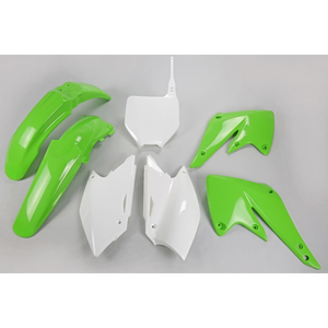 Kit di plastica in fibra di carbonio OEM per Kawasaki KXF 250 parti di motociclette a 2004 2005, tra cui materiale in metallo e carbonio - Product Image 1
