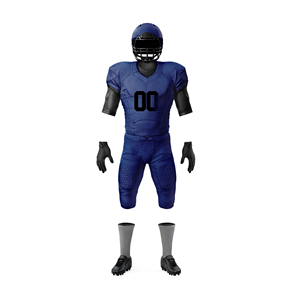 Uniformes de Fútbol Americano al por Mayor de Alta Calidad, Último Diseño, Conjuntos Transpirables con Impresión por Sublimación - Product Image 1