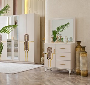 ชุดห้องนอนที่สะดวกสบายสำหรับโฮมออฟฟิศ โรงแรม วิลล่า บ้านไร่ เฟอร์นิเจอร์สวยงามสำหรับการนอนหลับ - Product Image 4