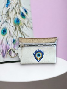 Cartera DAFNI BIG PAZAR de piel sintética con efecto desgastado y estampado - Product Image 1