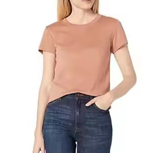 Camisetas de calidad superior para mujer, camisas de algodón suave para mujer joven, camisas para mujer, camiseta informal de manga corta para mujer de verano - Product Image 2