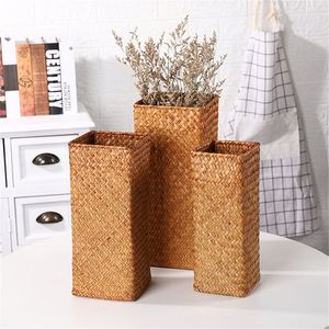 Elegante estante de exhibición de macetas de ratán y hierro para uso doméstico en interiores y exteriores, soporte de planta para plantar - Product Image 6