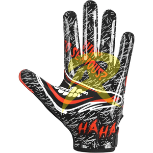 Guantes de Fútbol Americano de Diseño Personalizado de Primera Calidad, Guantes de Fútbol Americano Premium Cómodos con Agarre de Silicona de Alta Calidad - Product Image 6