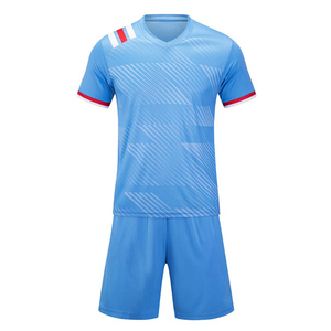 Uniformes d'entraînement de football pour hommes, maillots et shorts personnalisés par sublimation, vêtements de sport en gros, fournisseur OEM - Product Image 3