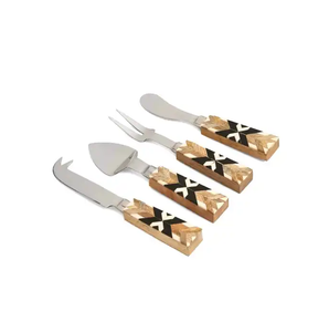 Juego de cubiertos de queso de Color dorado de diseño real, accesorios de cocina, uso de nuevo diseño para mesa de comedor - Product Image 5