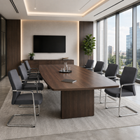 Chaise de bureau moderne pour visiteurs, chaise de conférence noire avec accoudoirs fixes et base chromée en forme de traîneau
