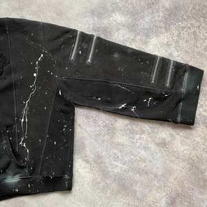 Sudaderas térmicas para hombre con estampado de salpicaduras de lana de alta calidad personalizadas, Jersey de algodón lavado Vintage, sudaderas con capucha gruesas y pesadas para hombre - Product Image 6