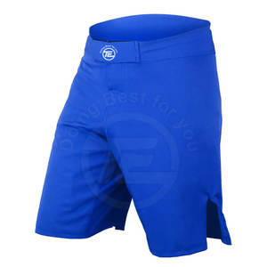 กางเกงขาสั้นชกมวยผ้าซาตินผสมโพลีเอสเตอร์สำหรับออกกำลังกาย - Product Image 4