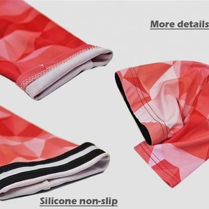 Mangas Protectoras Deportivas Unisex con Protección UV UPF 50, Mangas Largas para el Sol, Resistentes al Agua, de Secado Rápido, Spandex/Poliéster - Product Image 3