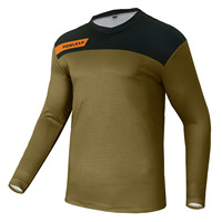 Maillot de descente respirant à séchage rapide personnalisé à prix bon marché maillot de moto DH tout-terrain à conception personnalisée maillot de course VTT MX BMX