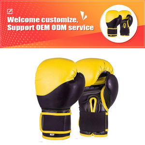 Guantes de boxeo de material de color profesional de fábrica personalizada - Product Image 6