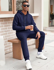 Survêtements de jogging réversibles légers et personnalisables pour hommes, 100 % coton respirant et écologique, collection hiver, vente chaude - Product Image 4