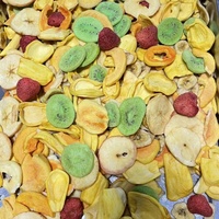 Medley Gourmet Gezonde Mix Hoge Capaciteit Jackfruit Appel Kiwi Aardbei Rode Dadels Gemengd Gedroogd Fruit