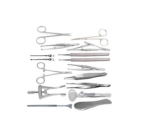 Juego de blefaroplastia de párpados principales Juego doble Micro plástico Básico Rinoplastia oftálmica Instrumentos quirúrgicos Fuente de alimentación manual - Product Image 3