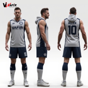 Uniforme de football américain 7v7 sans manches, antibactérien, respirant, séchage rapide, meilleure qualité, impression numérique personnalisée, vêtements de sport - Product Image 6