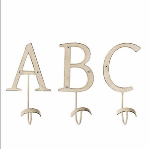 New Design Multifunctional Aluminium Alphabets <b>Wall</b> Hanging <b>Hook</b> <b>Adhesive</b> Hanger <b>Hook</b> <b>Self</b> <b>Adhesive</b> <b>Wall</b> <b>Hook</b> - Product Image 1